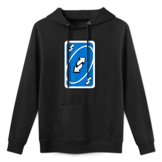 UNO - Blue Reverse Customizable Surface Hoodie
