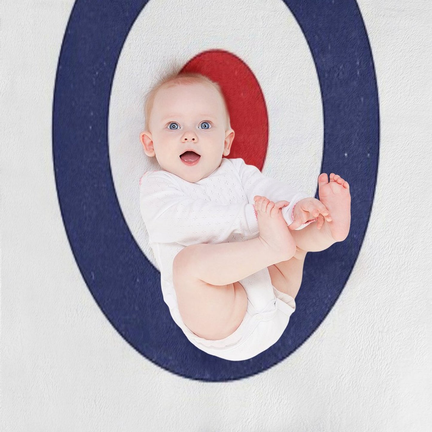 Mod 60s Pop Art Target Throw Blanket