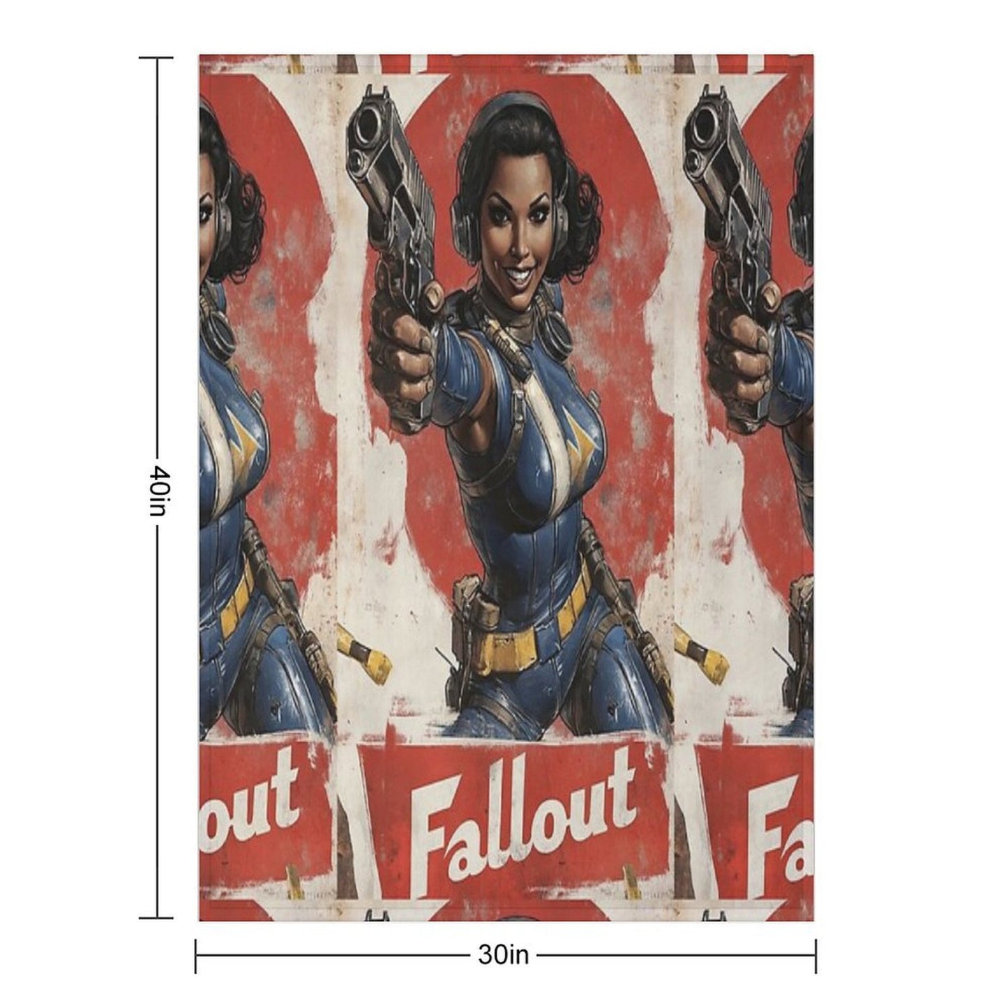 Fallout 2 Throw Blanket