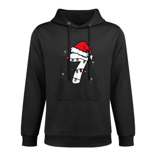 Christmas Funny Six Seven 6 7 Meme Gen Alpha Slang 6 7 Hands Medium-Weight Fabric Hoodie
