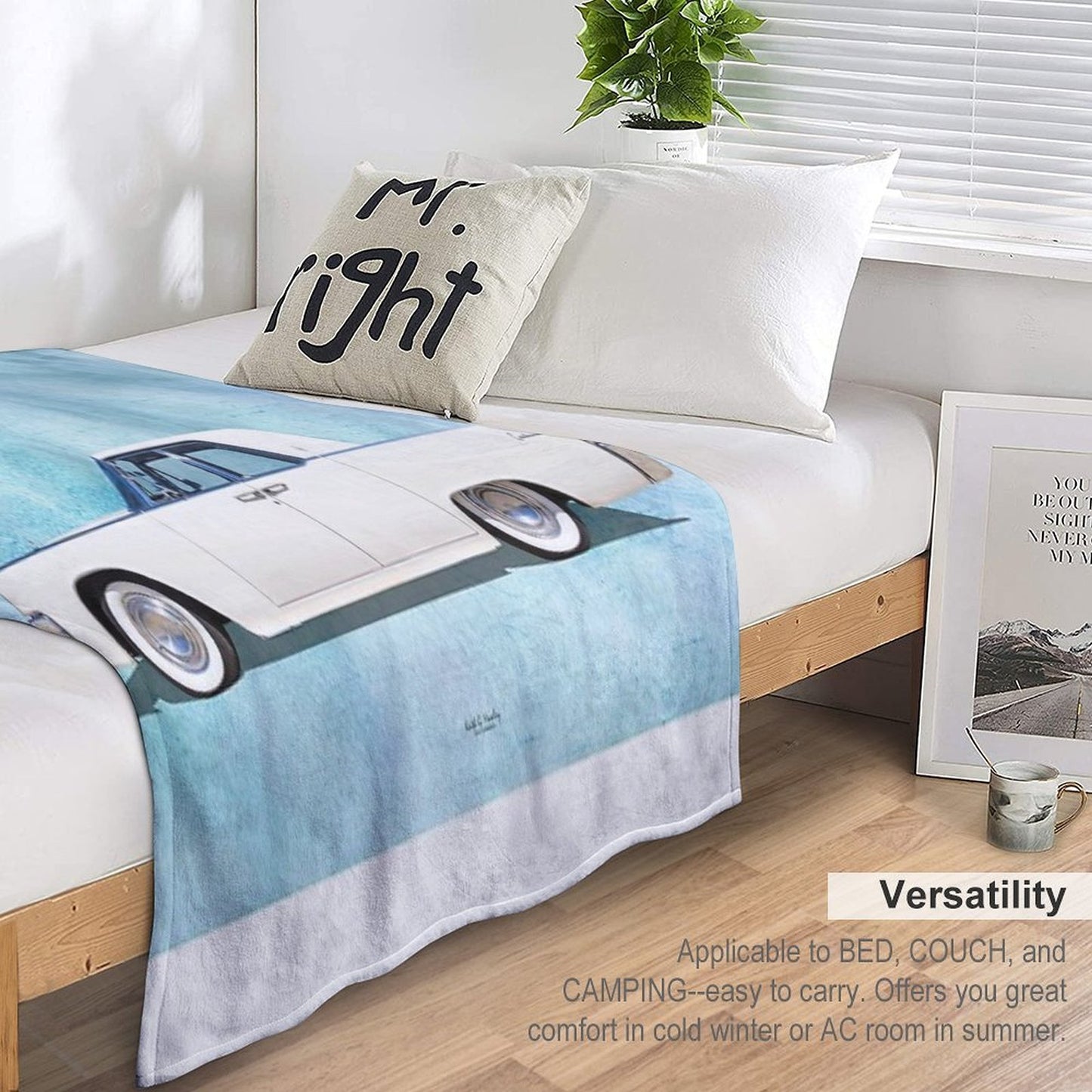 Lincoln Continental Throw Blanket