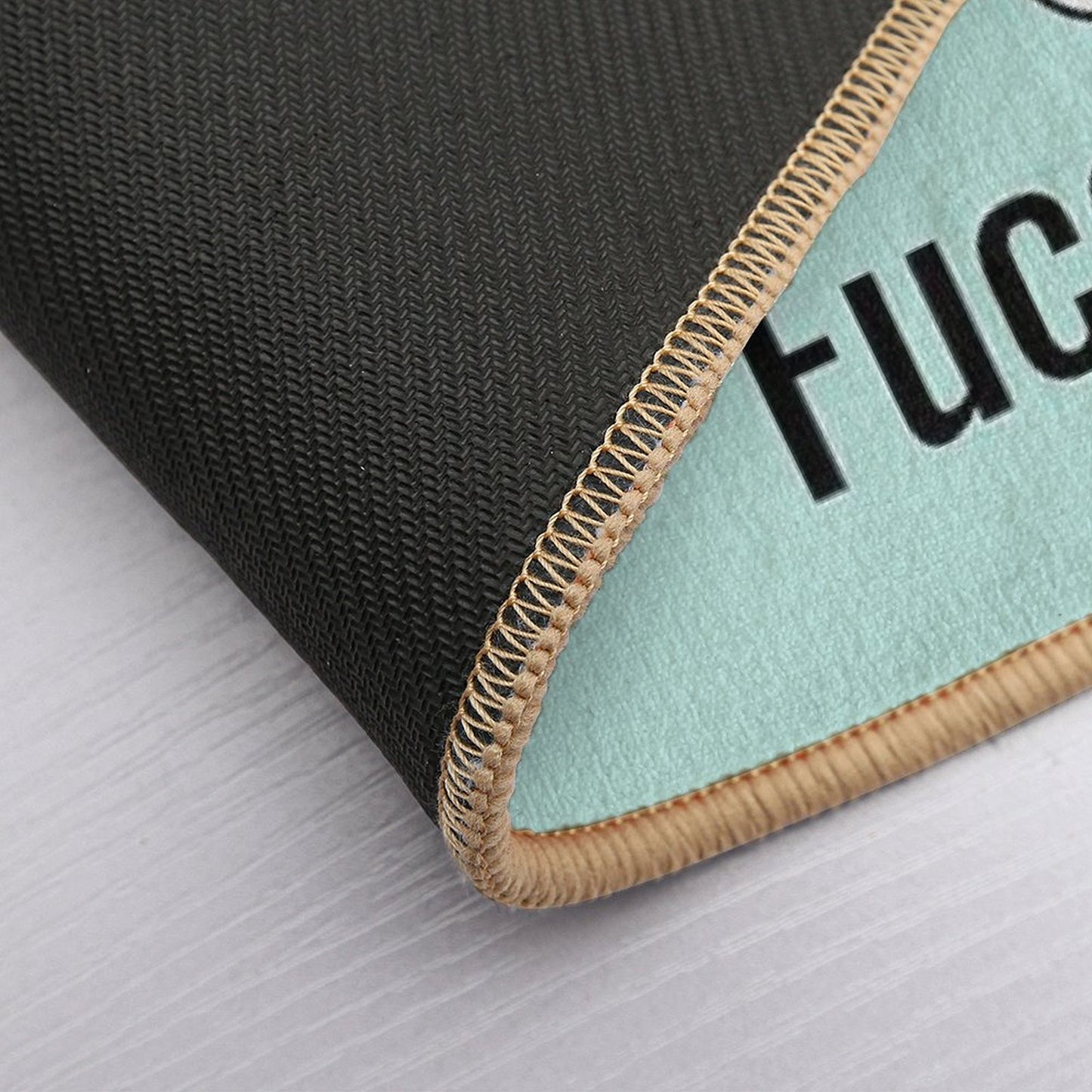 What The Fucculent Funny Meme Bath Mat