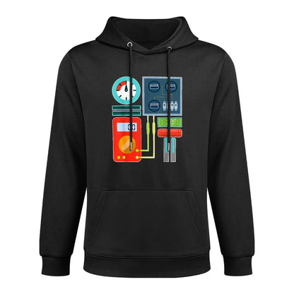 Funny Robot Costume for Halloween Party Layering Staple Hoodie