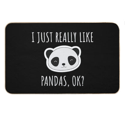 I Just Really Like Pandas, Ok Bath Mat