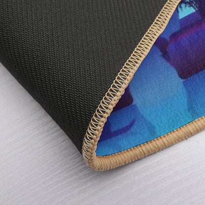 Synthwave Vivec City  Easy Maintenance Bath Mat
