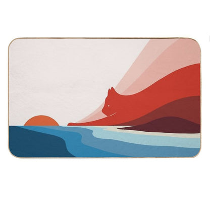 Cat Landscape 6 Bath Mat