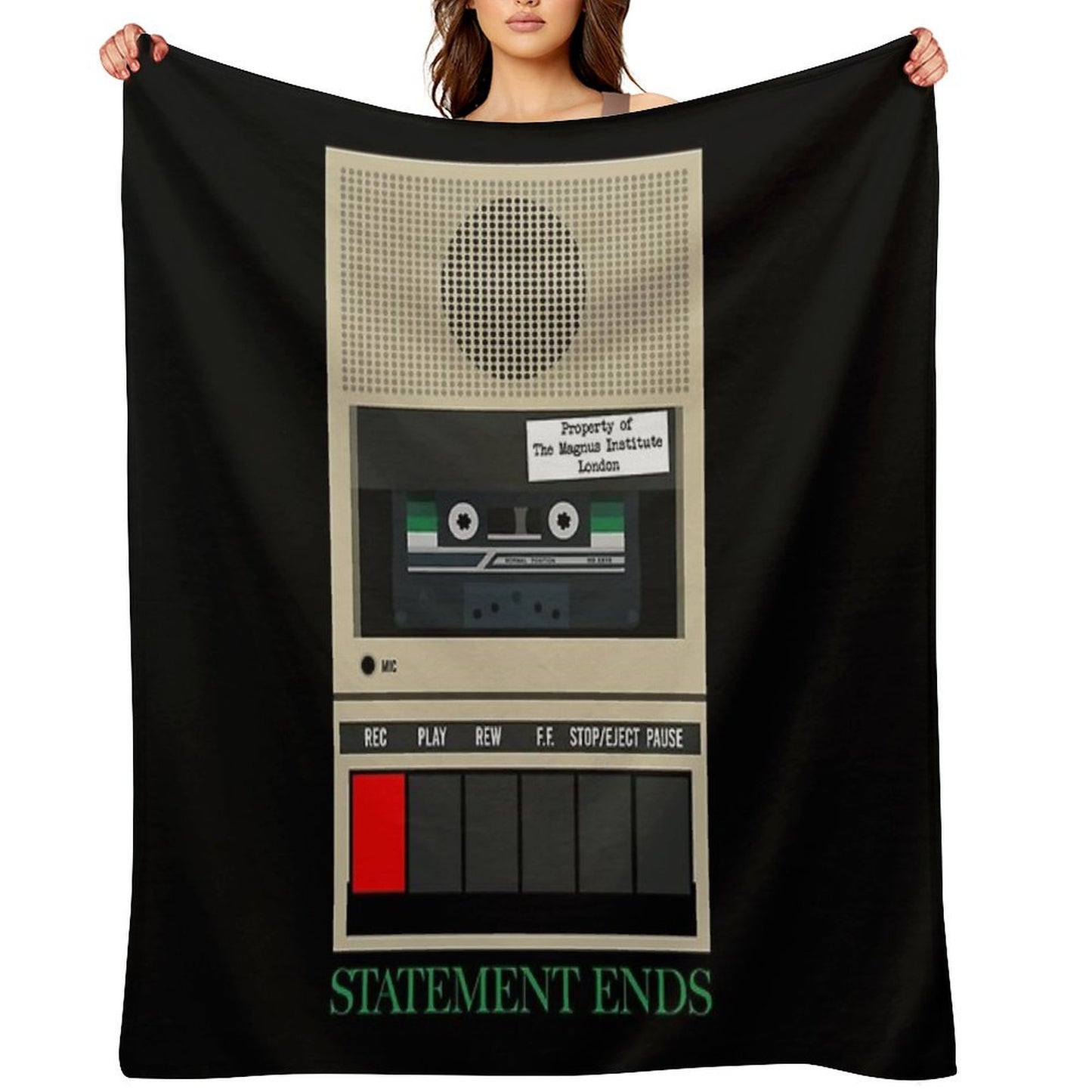 Statement Ends Throw Blanket