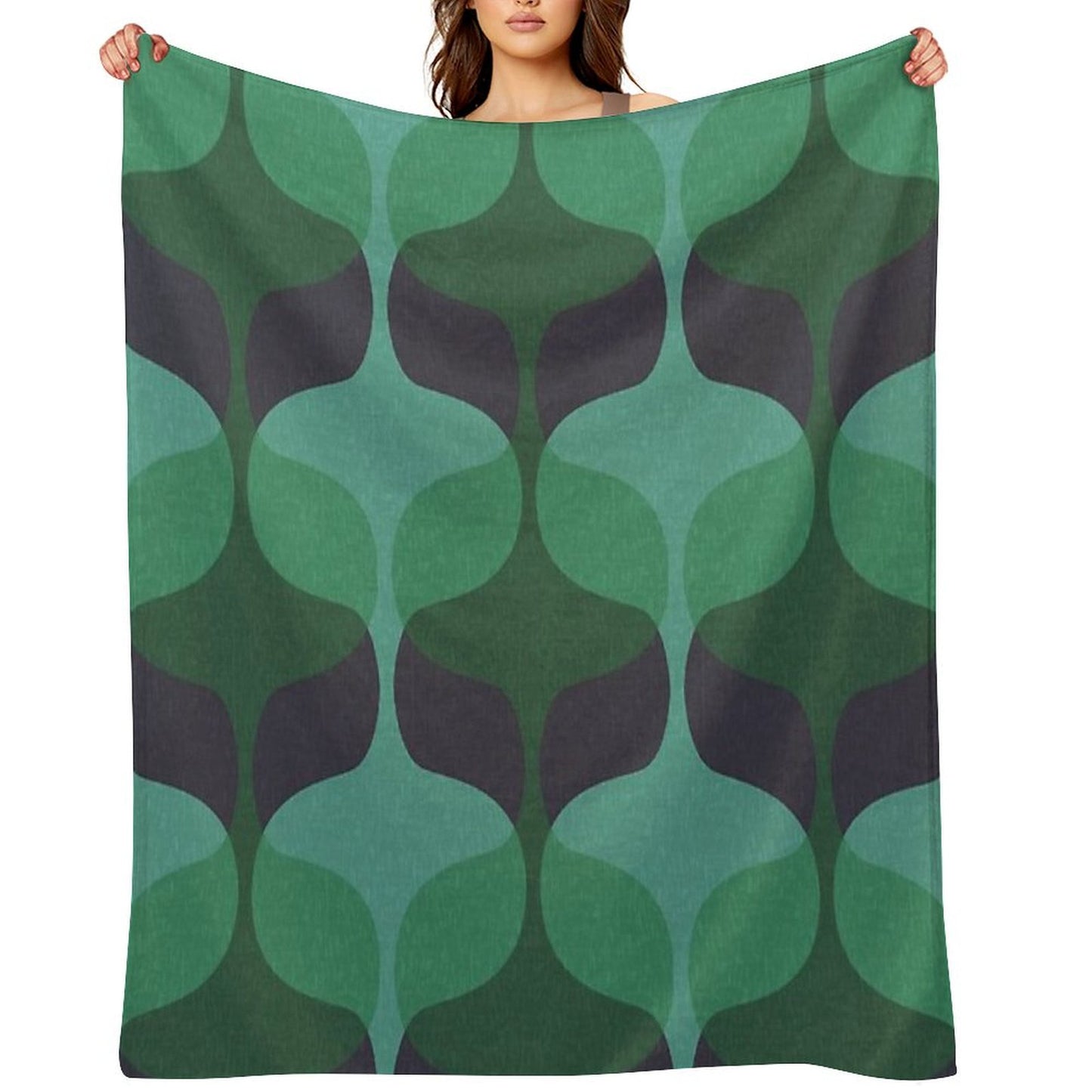 Hourglass Throw Blanket