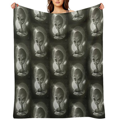 Alien II Throw Blanket