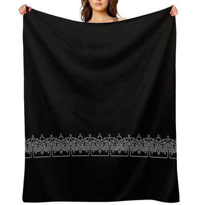 Nier Automata - 2B's Dress Throw Blanket
