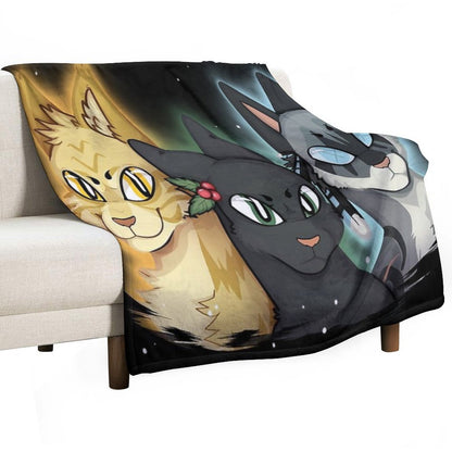 Power of Three Throw Blanket