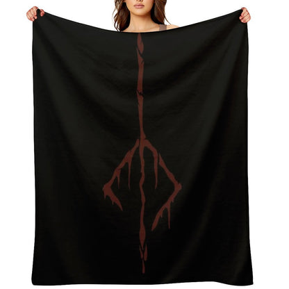 Bloodborne Hunter’s Mark Throw Blanket