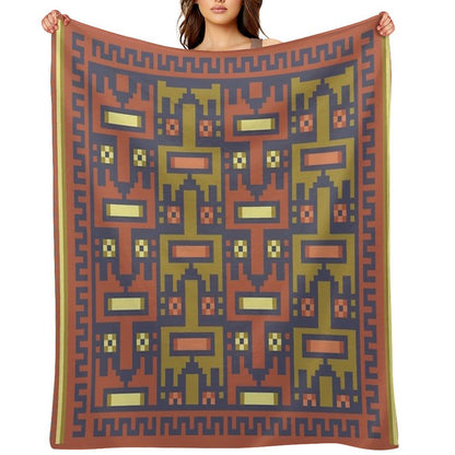 Madotsuki's Rug (Yume Nikki) Throw Blanket