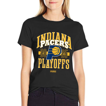 NBA Official Indiana Pacers 2025 Playoffs Showtime  Versatile T-Shirt
