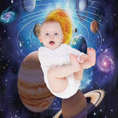Solar System Throw Blanket