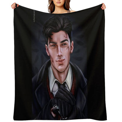 Kaz Brekker Throw Blanket
