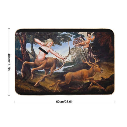 Leslie Knope, Goddess of The Hunt Bath Mat