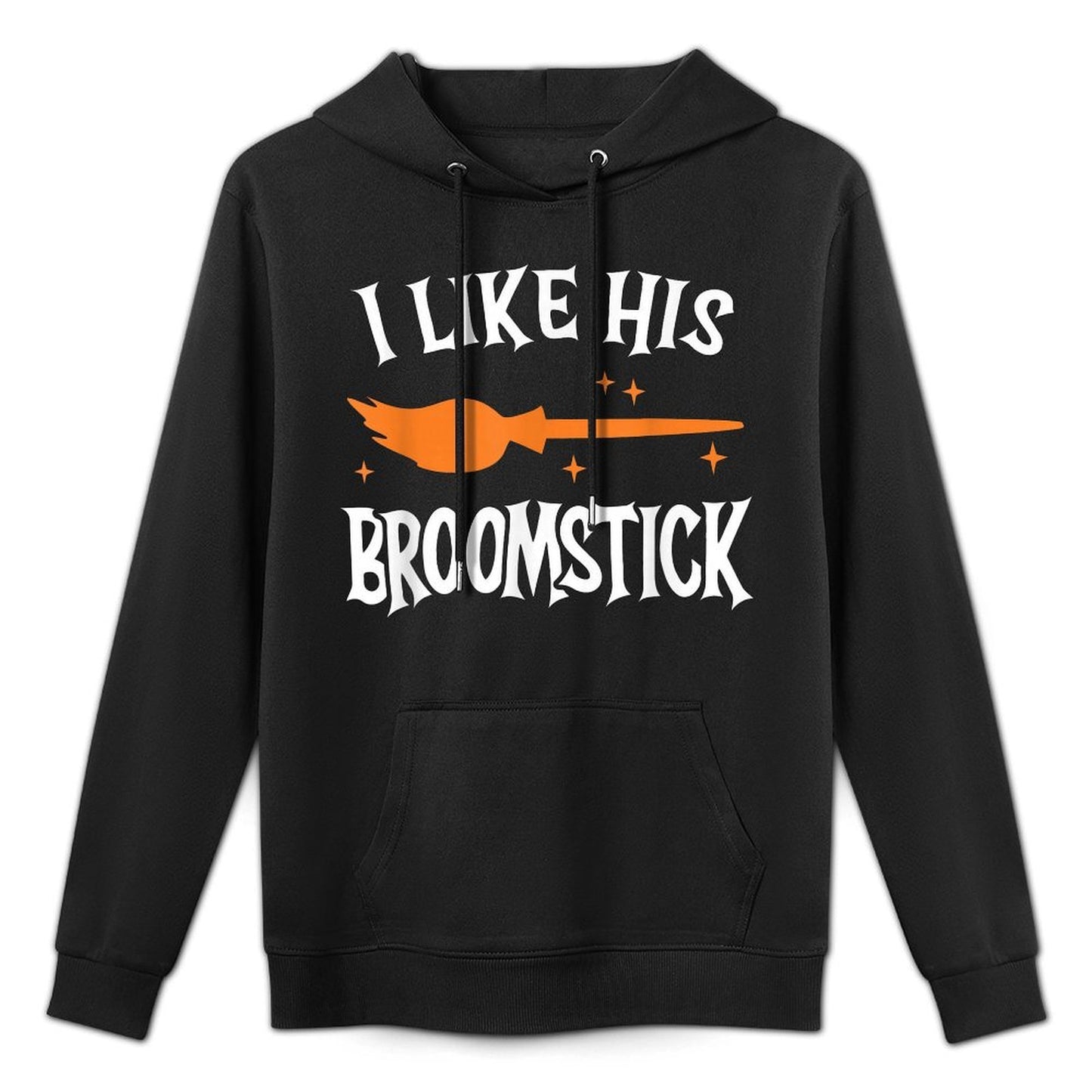 I Like Her Pumpkins I Like His Broomstick Halloween Couple Customizable Surface Hoodie