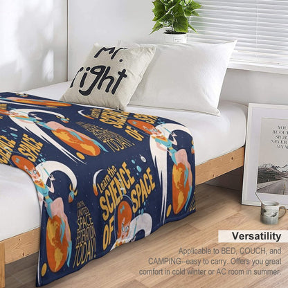 United Space Federation Throw Blanket