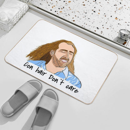 Nic Cage Con Air Hair Bath Mat