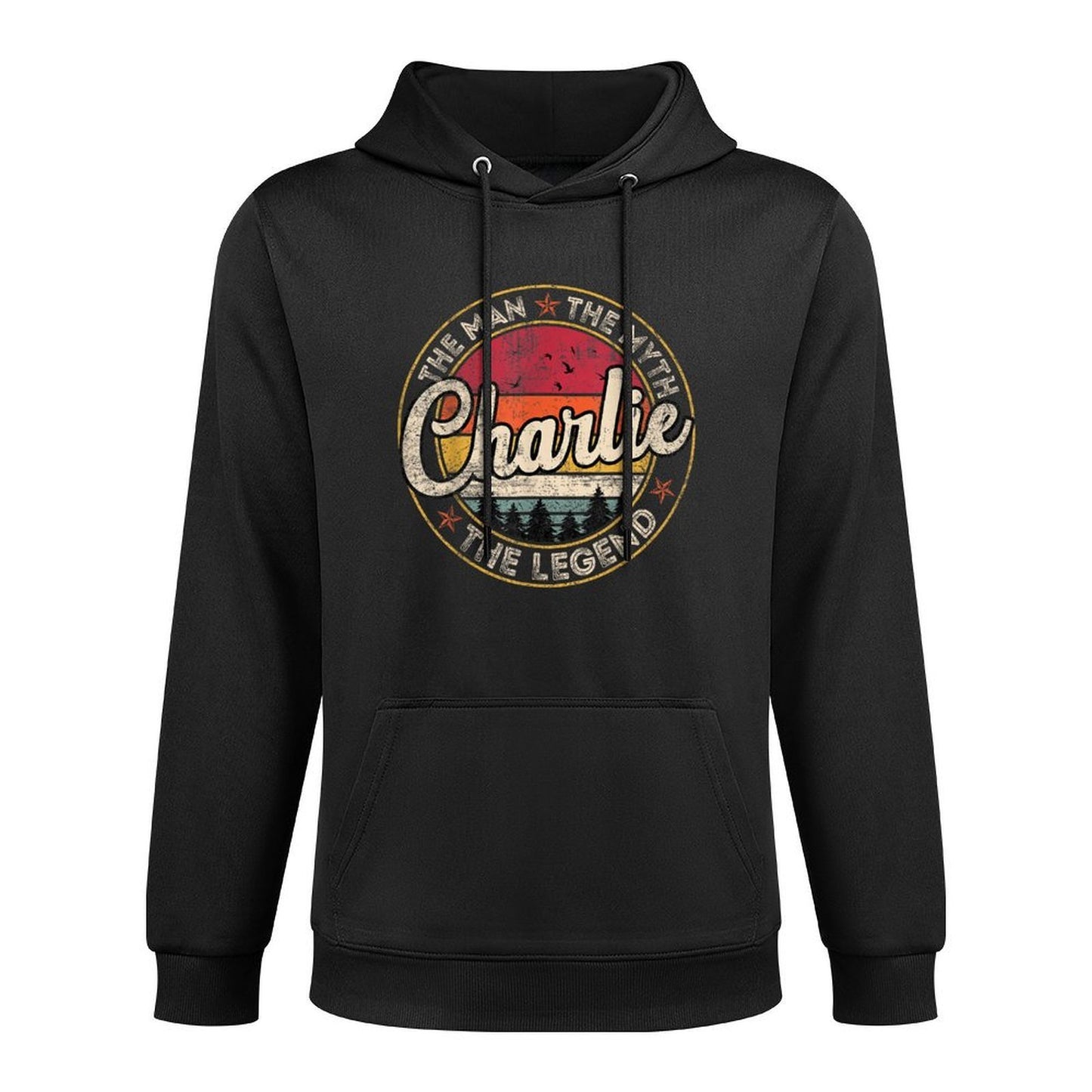 Charlie The Man The Myth The Legend Personalized Name Easy Care Hoodie