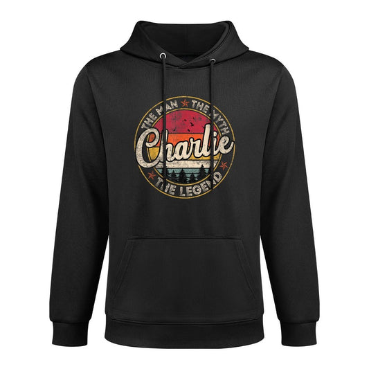 Charlie The Man The Myth The Legend Personalized Name Easy Care Hoodie
