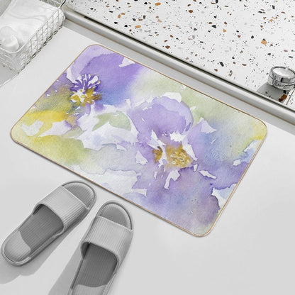 Watercolour Flowers Nr 153 Bath Mat