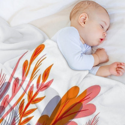 House Flower (Morning) Throw Blanket