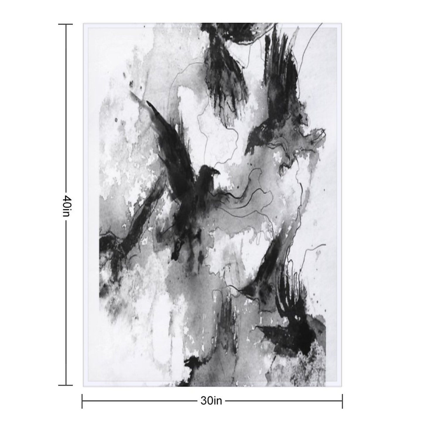 Ravens Throw Blanket