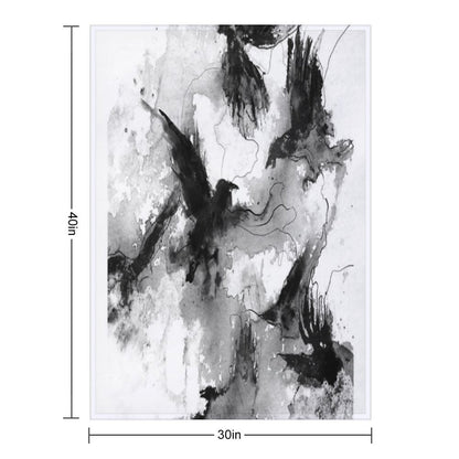 Ravens Throw Blanket