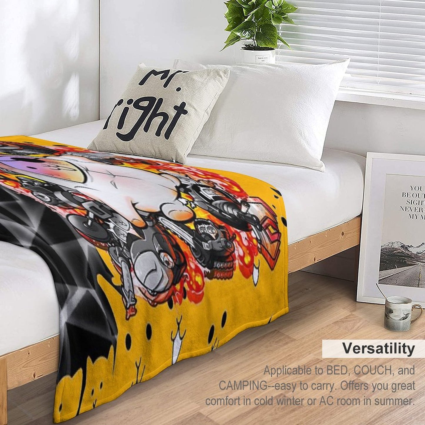 Battle Cats - Subterra Guardians Throw Blanket