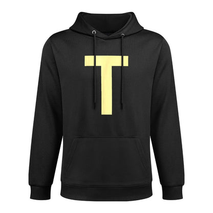 Letter T Funny Group Matching Halloween Costume Breathable Fabric Hoodie