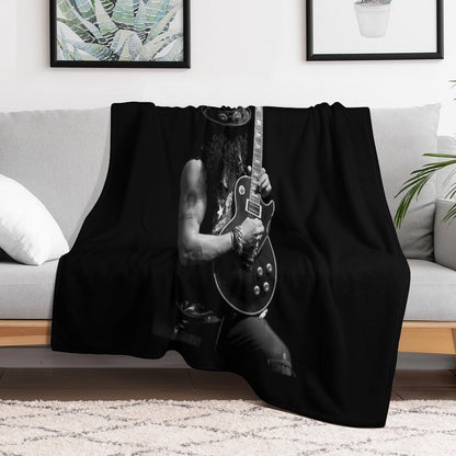 Stage Slash Guitars Vintage Throw Blanket