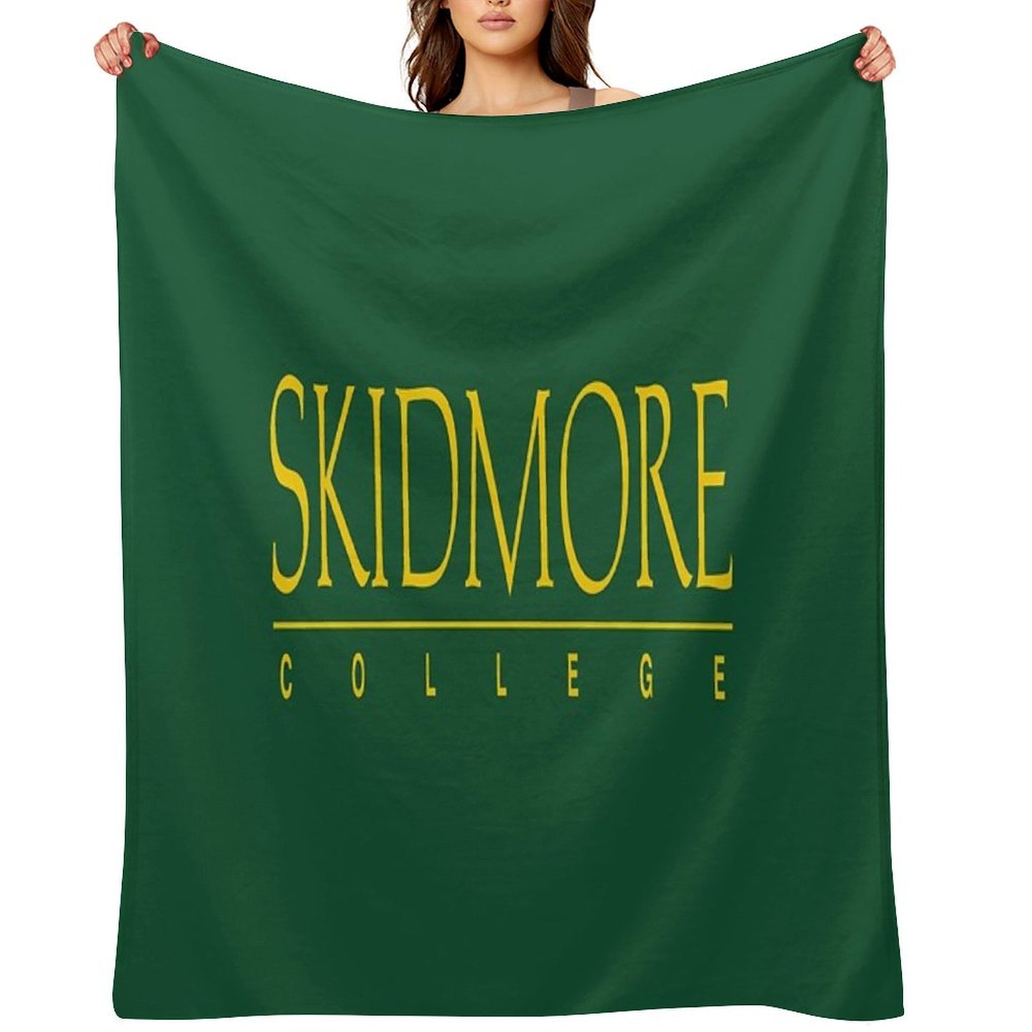Skidmore College Throw Blanket