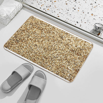 Photograph of Golden Glamour ONLY - Not Reflective Bath Mat