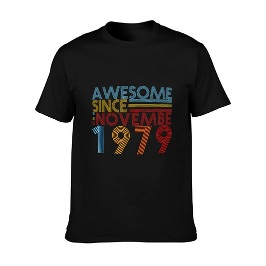 Nov 1979 40 Years Old 40th Birthday Gift For Men Women Kid  Graphic-printed T-Shirt