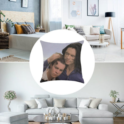 The Room Tommy Wiseau Linen Throw Pillow Cover