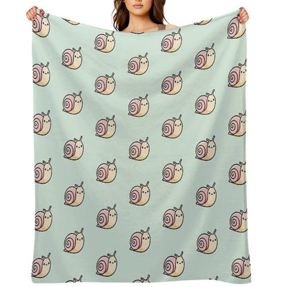Snail Throw Blanket