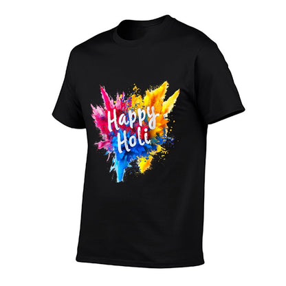 Happy Holi For Women Men Kids Color India Hindu Gifts T-Shirt