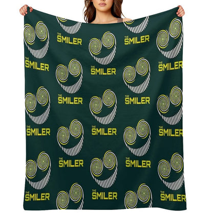 The Smiler Throw Blanket