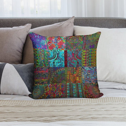 Bohemian Wonderland Soft Decorative Cover Throw Pillow
