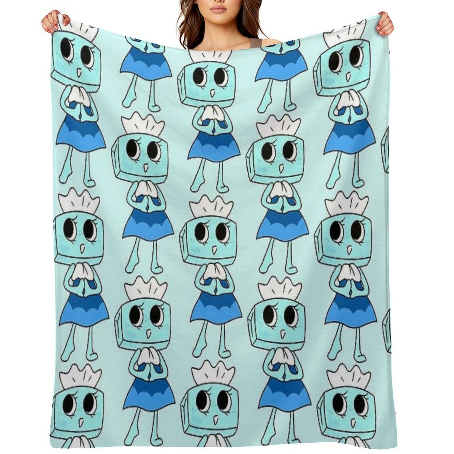 Tisha The Tissue Box!! Throw Blanket