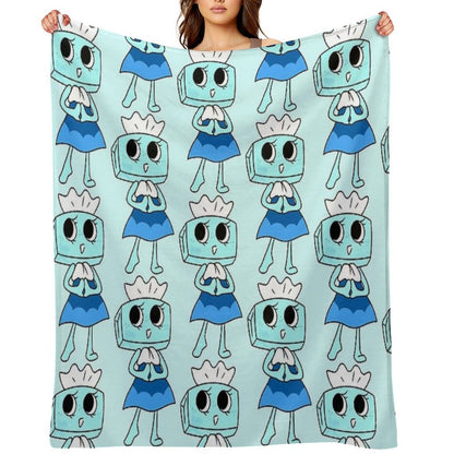 Tisha The Tissue Box!! Throw Blanket
