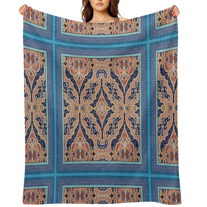 Arab Tapestry Throw Blanket