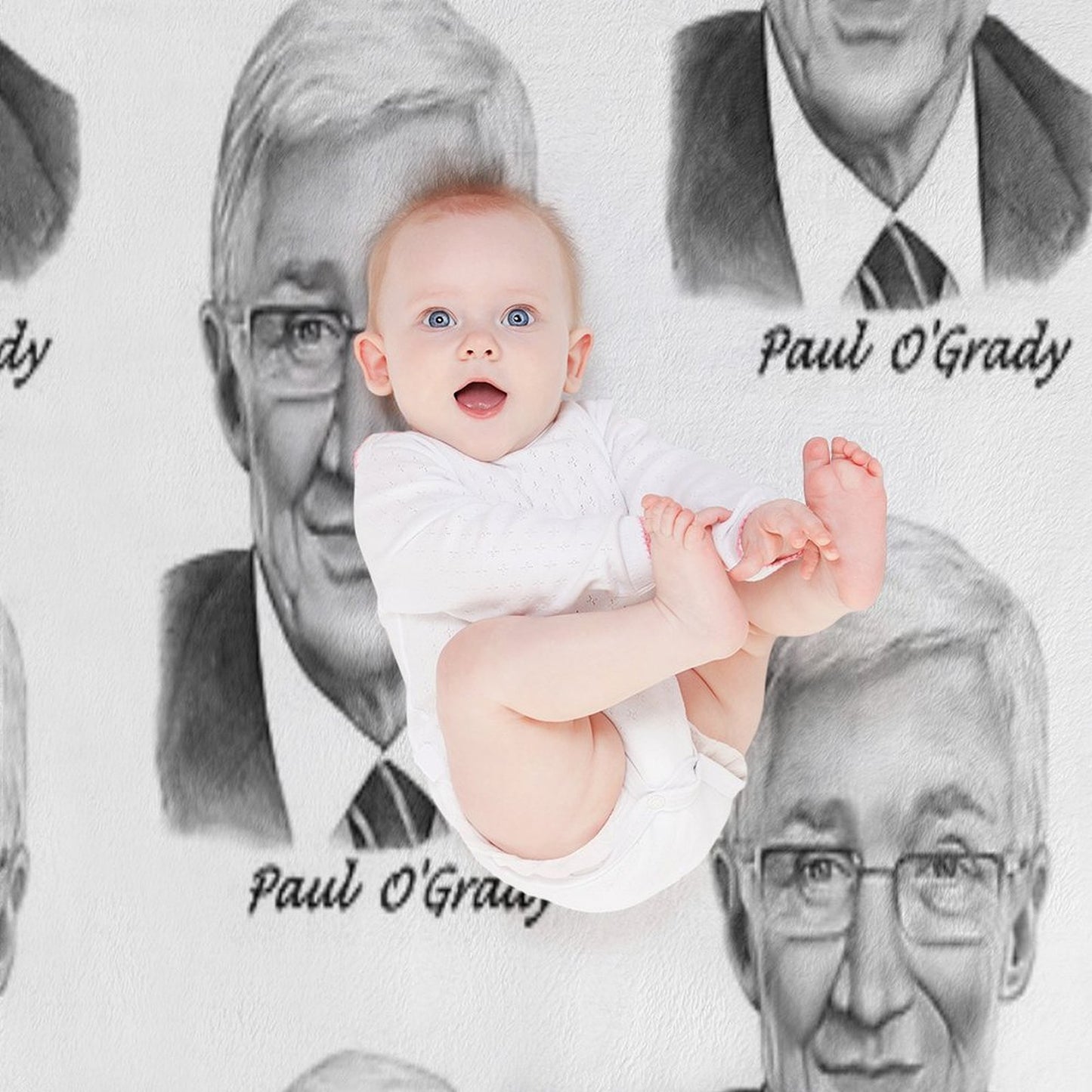 Paul O'Grady Throw Blanket