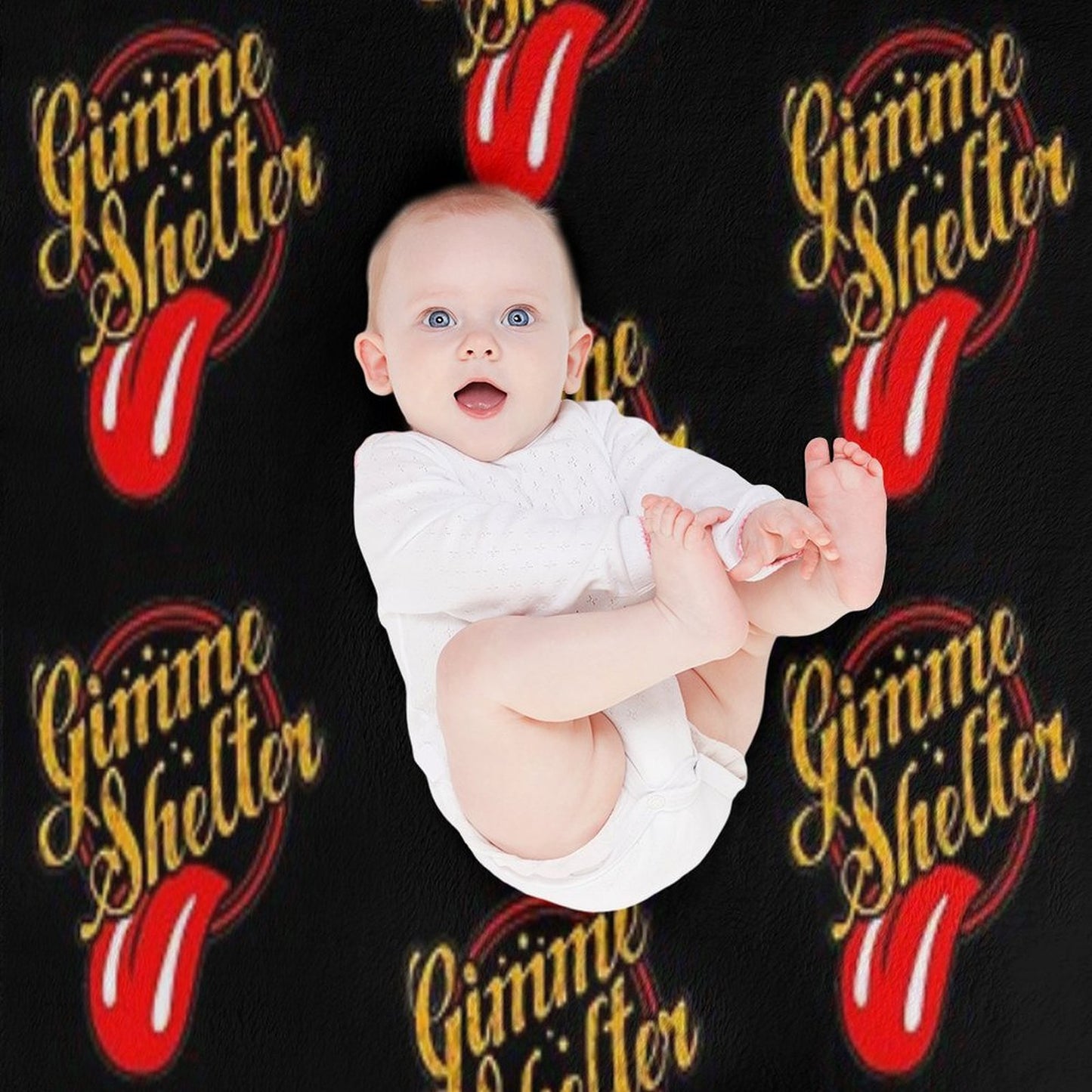 Gimme Shelter Throw Blanket