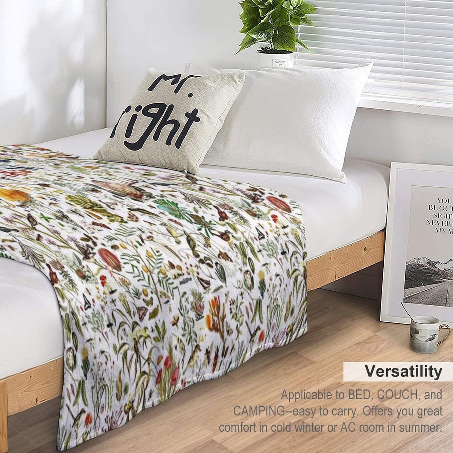 Biology Australia. Throw Blanket