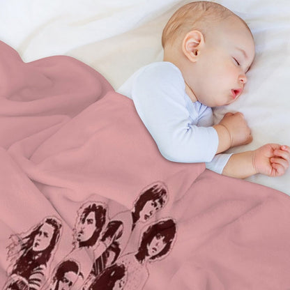 3 Times Stranger Throw Blanket