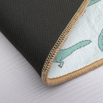 Bathroom Dinosaur Pattern Bath Mat