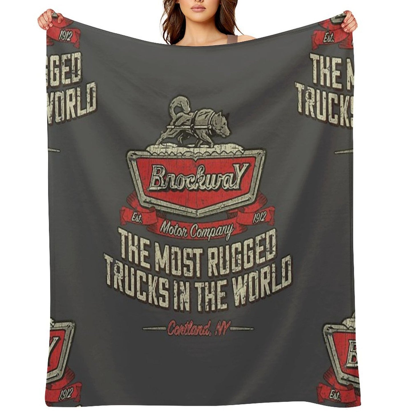 Brockway Motor Company 1912 Throw Blanket